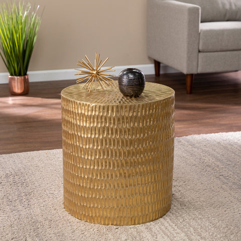 Image of Modern round side table Image 1