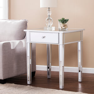 Mirage Mirrored Accent Table