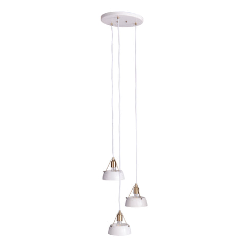 Image of Pendant lamp w/ 3 hanging lights Image 3