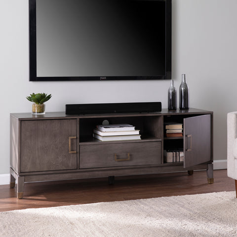 Image of TV console w/ storage Image 3