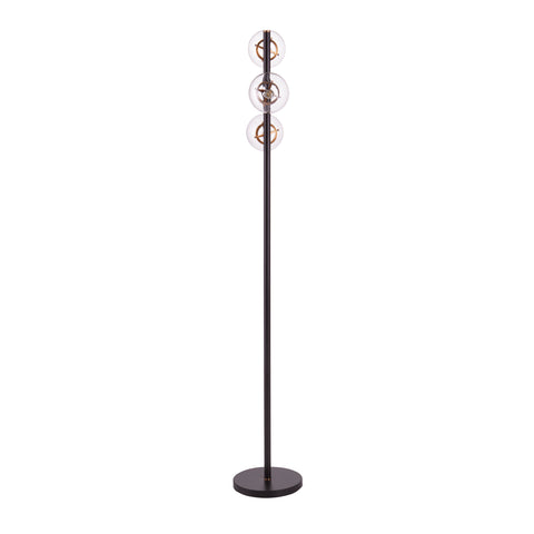 Image of Modern floor lamp w/ 3 lights Image 6