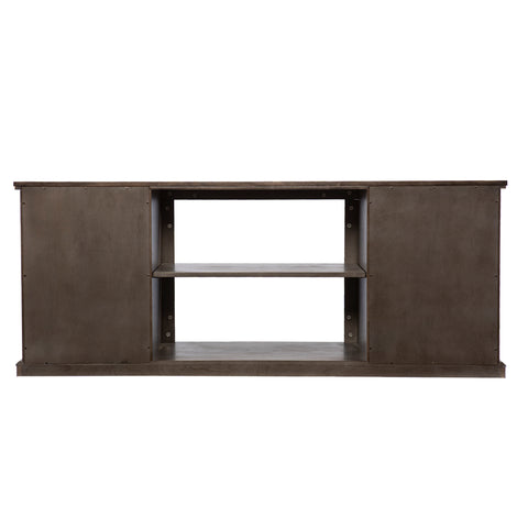 Image of Low profile media console w/ storage Image 3