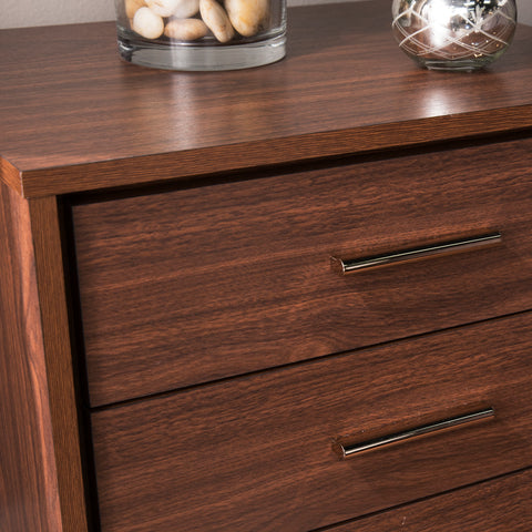 Image of Oren Modern Bedside Table w/ Drawers