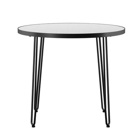 Image of Round, two-tone patio table Image 5