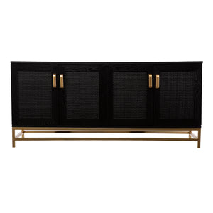 Two-tone media console w/ storage Image 6