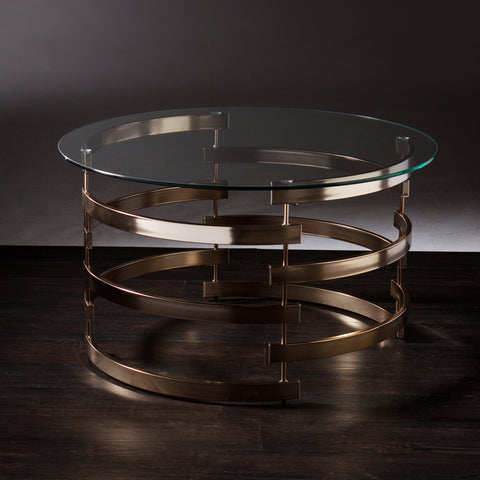 Image of Round, tempered glass tabletop Image 4