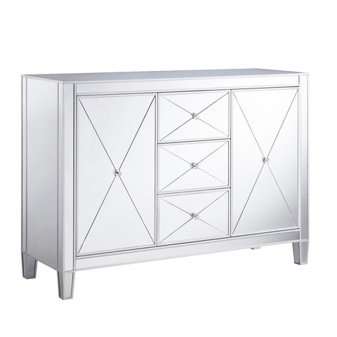 Image of Mirage 3-Drawer Mirrored Cabinet