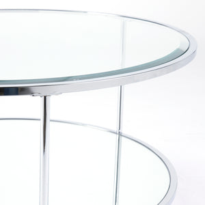 Round two-tier coffee table Image 7