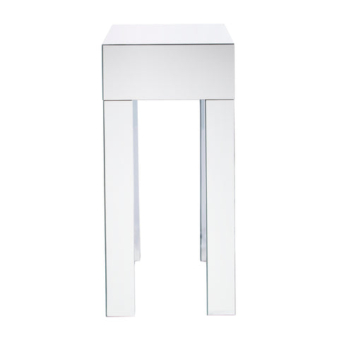 Image of Mirrored entry or sofa table with storage Image 7