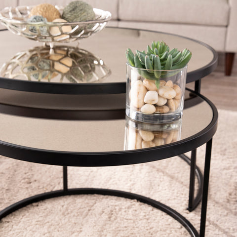 Image of Pair of nesting coffee tables Image 2