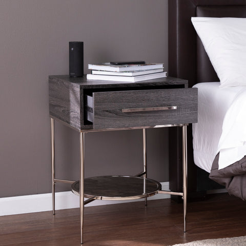 Image of Waltenson Nightstand w/ Storage