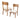 Pair of farmhouse dining chairs Image 9