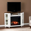 Two-tone fireplace w/ media storage Image 1