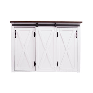 Large stationary kitchen island w/ storage Image 4