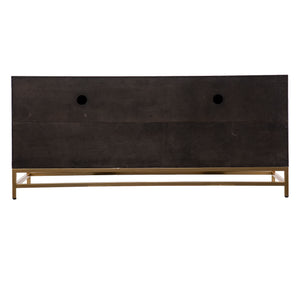 Two-tone media console w/ storage Image 9