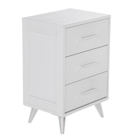 Image of Owen Midcentury Modern Storage Nightstand