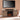 Low-profile media console w/ electric fireplace Image 1