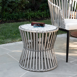 Melilani Round Outdoor Side Table