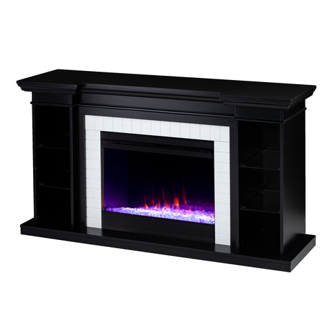 Image of Fireplace curio w/ color changing flames Image 6