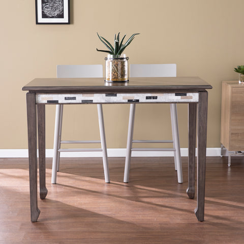 Image of Rectangular counter-height table Image 1