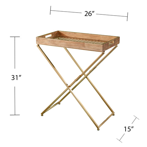 Image of Vizela Folding Side Table