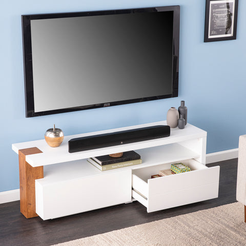 Image of Modern media console w/ storage Image 2