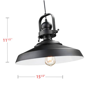 Mindel Industrial Bell Pendant Lamp