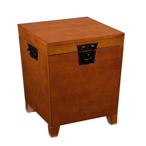 Image of Trunk style side table w/ storage Image 5