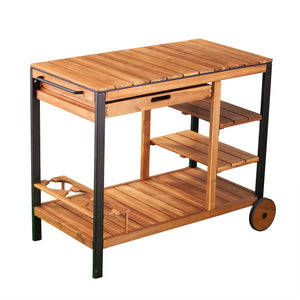 Murcott Outdoor Bar Cart