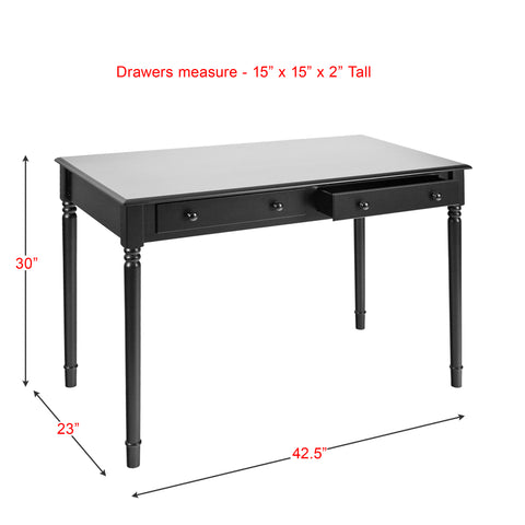 Image of Slim design offers 2 drawers for convenient storage Image 7