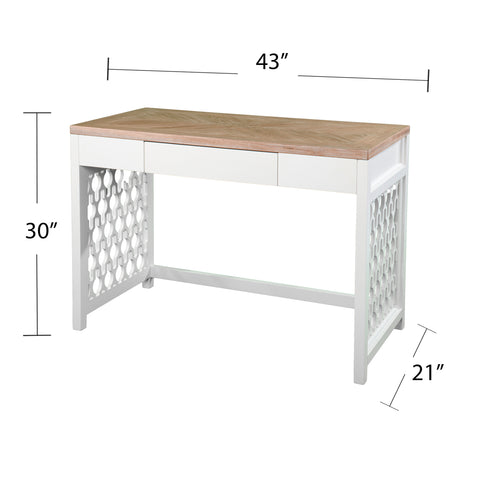 Image of Writing desk w/ storage Image 10