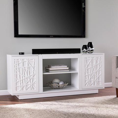 Image of Low-profile media console Image 1