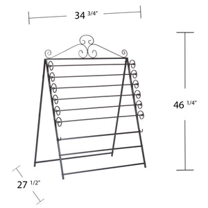 Includes 6 movable racks for standard size 30" wrapping paper Image 5