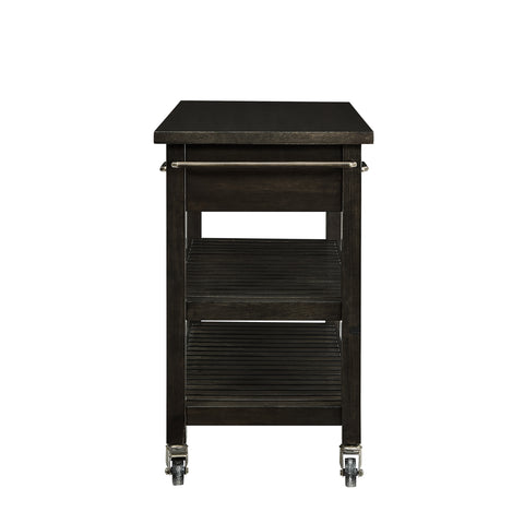 Image of Rolling kitchen island or laundry room folding cart Image 4