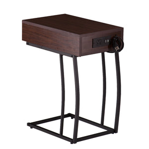 Porten Side Table w/ Power & USB