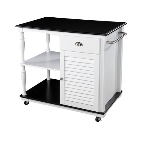 Image of Muxlow Rolling Kitchen Island w/ Storage