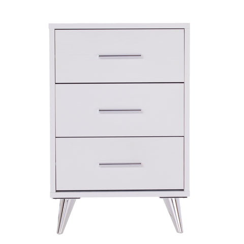 Image of Owen Midcentury Modern Storage Nightstand