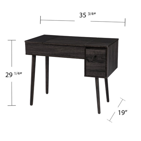 Image of Dressing table w/ interior storage Image 10