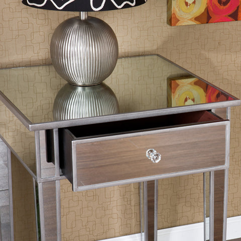 Image of Mirage Mirrored Accent Table