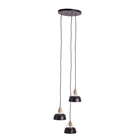 Image of Pendant lamp w/ 3 hanging lights Image 3