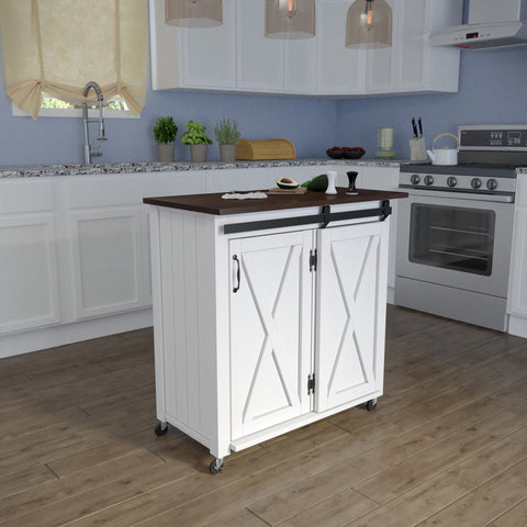 Image of Kitchen cart w/ storage Image 1