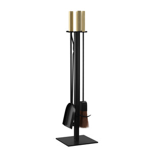 Vancedale Modern Fireplace Tools – 4pc Set