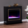 Modern electric fireplace w/ color changing flames Image 1