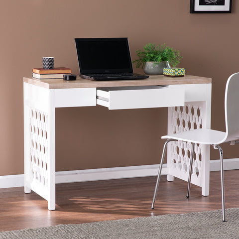 Image of Writing desk w/ storage Image 3