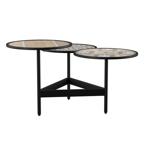 Image of Three-tier outdoor coffee table Image 3