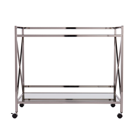 Image of Maxton Silver Bar Cart