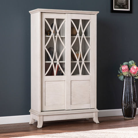 Image of Tall double-door cabinet Image 1