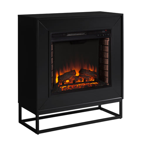 Image of Modern electric fireplace mantel Image 4