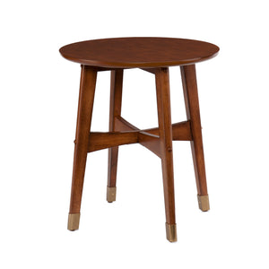 Rhoda Round Midcentury Modern End Table