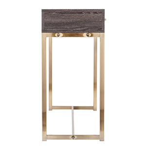 Two-tone storage sofa table Image 4